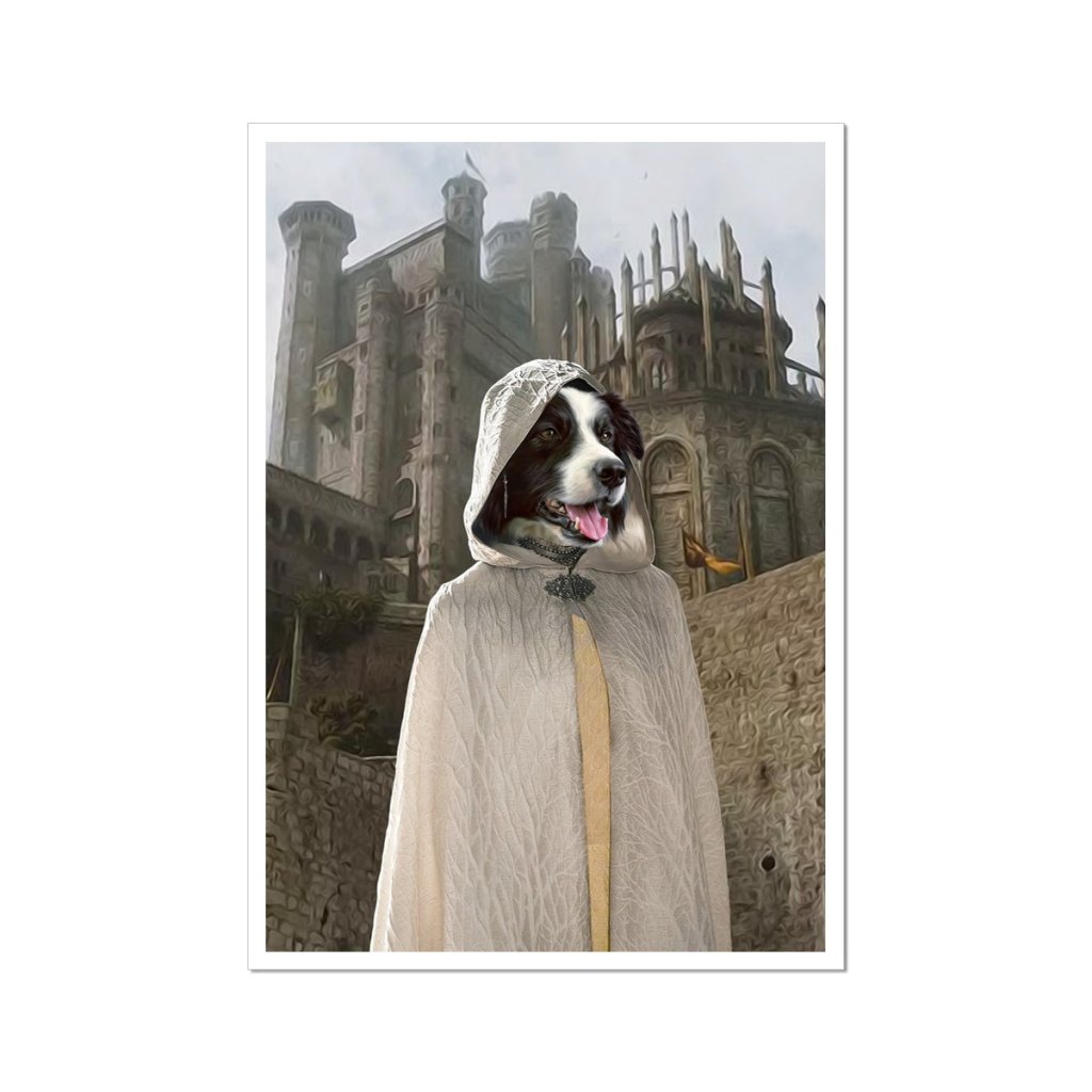 Pet Portraits | The Kings Spy (House Of The Dragon Inspired): Custom Pet Poster | Paw & Glory