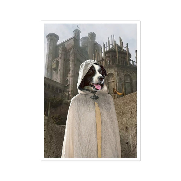 Royal Spy Custom Pet Poster | Custom Pet Portrait Print | Paw & Glory