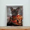 The Knight: Custom Pet Portrait