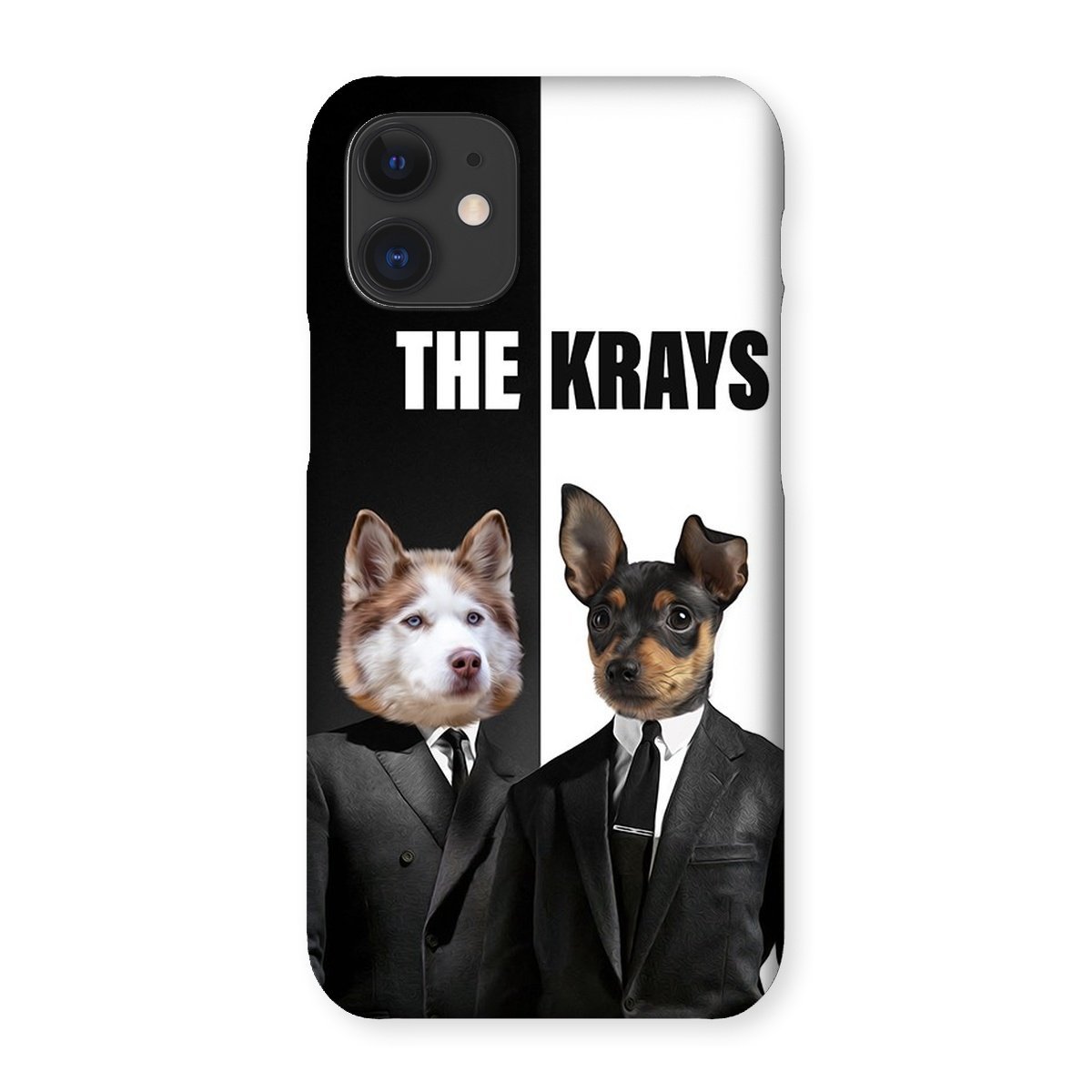 Pet Portraits | The Krays: Custom Pet Phone Case | Paw & Glory