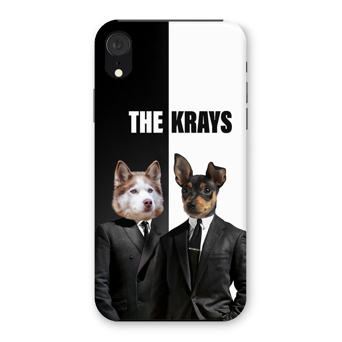 Pet Portraits | The Krays: Custom Pet Phone Case | Paw & Glory