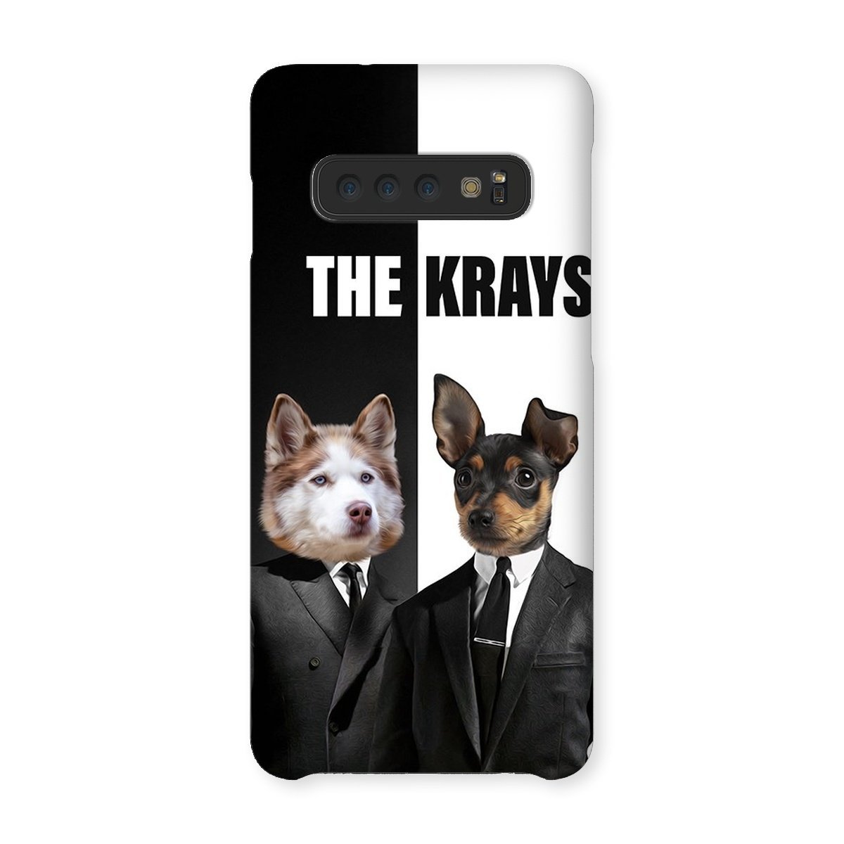 Pet Portraits | The Krays: Custom Pet Phone Case | Paw & Glory