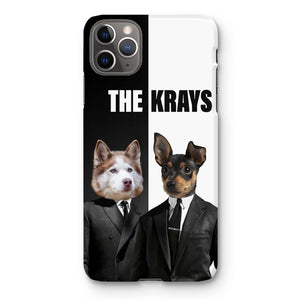 The Krays: Custom Pet Phone Case - Paw & Glory - Dog Portraits - Pet Portraits