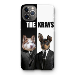 The Krays: Custom Pet Phone Case - Paw & Glory - Dog Portraits - Pet Portraits