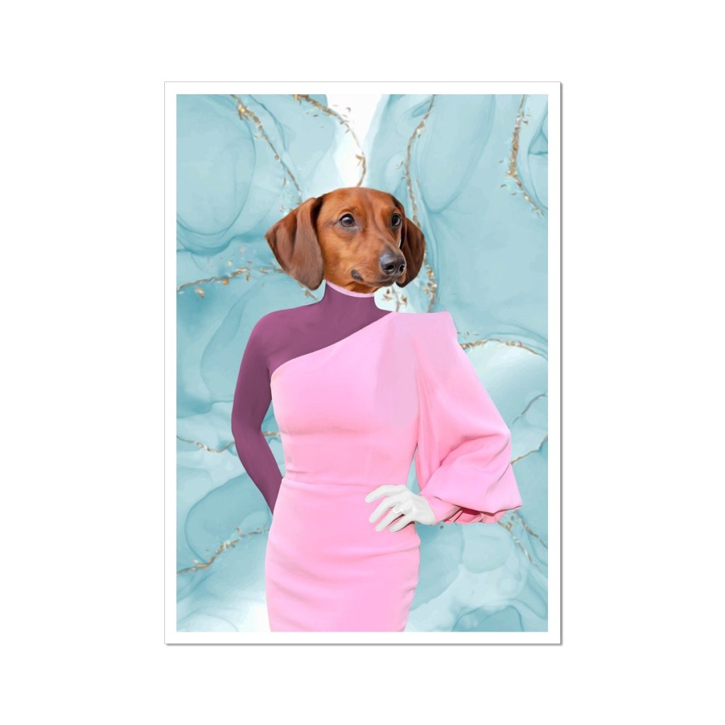 The Kyle (Real Housewives Of Beverley Hills): Custom Pet Portrait - Paw & Glory - Dog Portraits - Pet Portraits