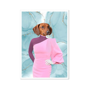 The Kyle (Real Housewives Of Beverley Hills): Custom Pet Poster - Paw & Glory - Dog Portraits - Pet Portraits