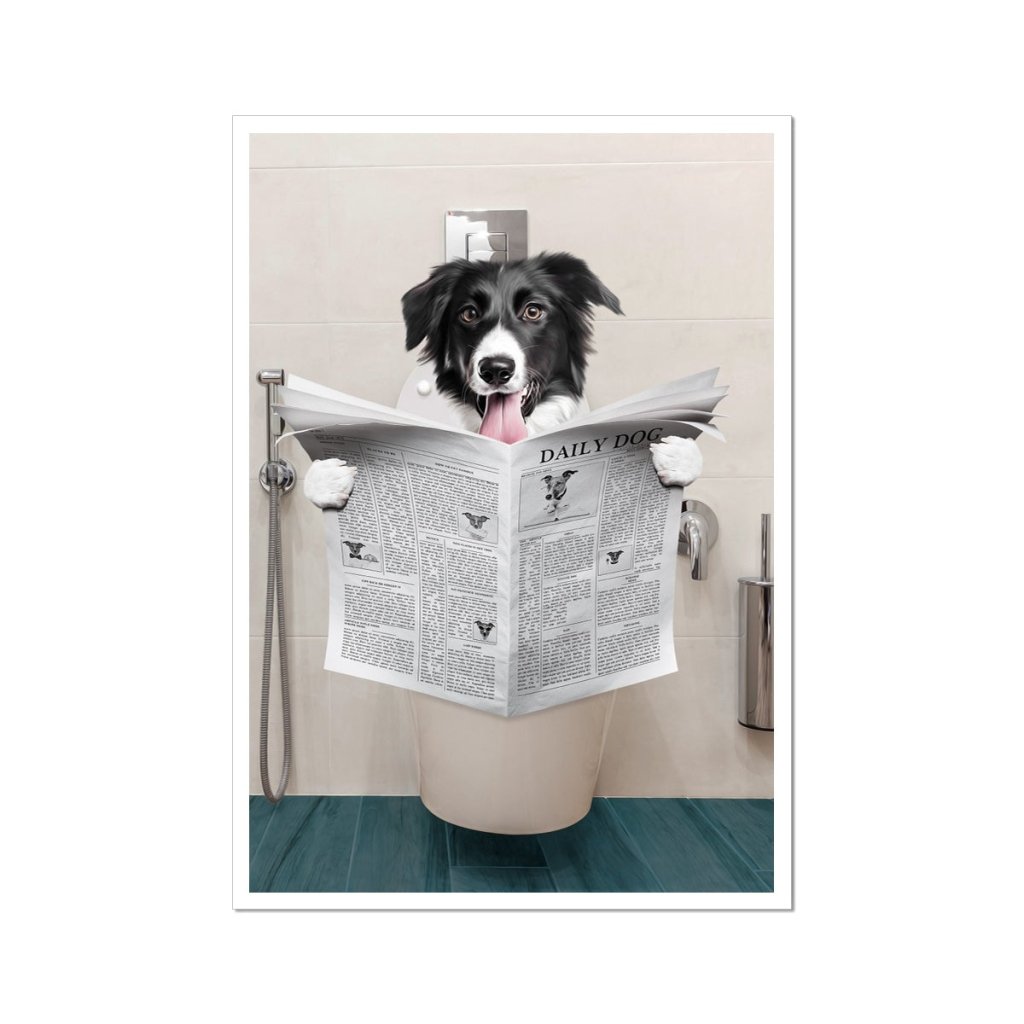 Pet Portraits | The Lavatory: Custom Pet Poster | Paw & Glory