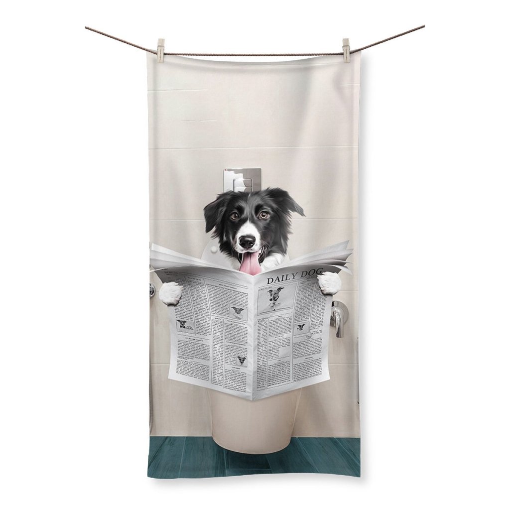 Pet Portraits | The Lavatory: Custom Pet Towel | Paw & Glory