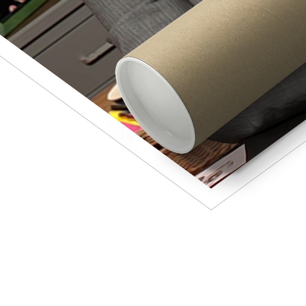 The Leslie (Parks & Recreation Inspired): Custom Pet Poster - Paw & Glory - Dog Portraits - Pet Portraits