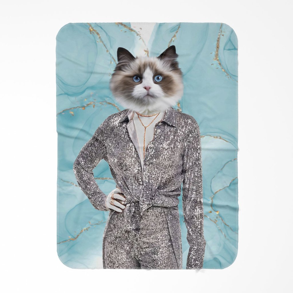 Pet Portraits | The Lisa (Real Housewives Of Beverley Hills): Custom Pet Blanket | Paw & Glory