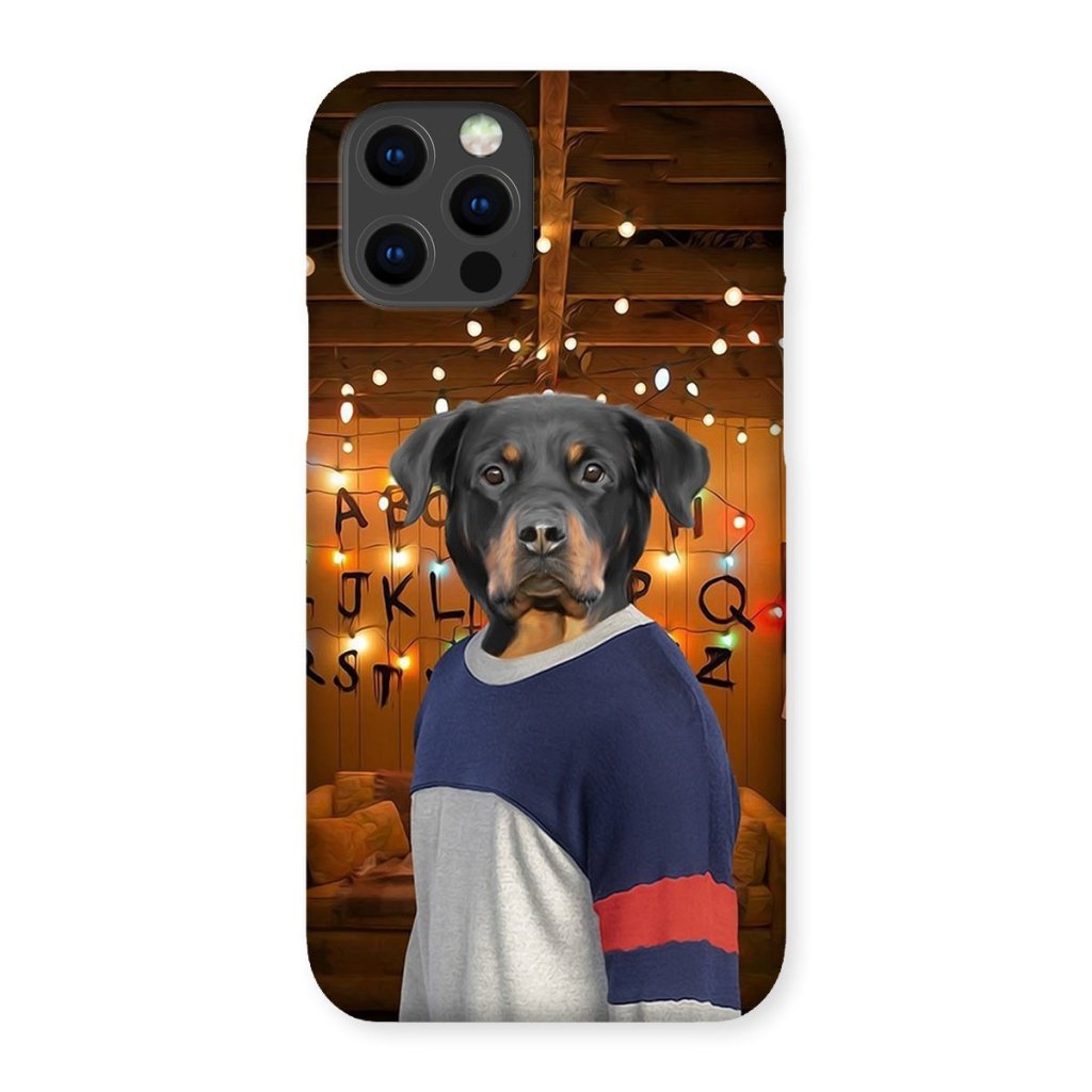 Pet Portraits | The Lucas (Stranger Things Inspired): Custom Pet Phone Case | Paw & Glory