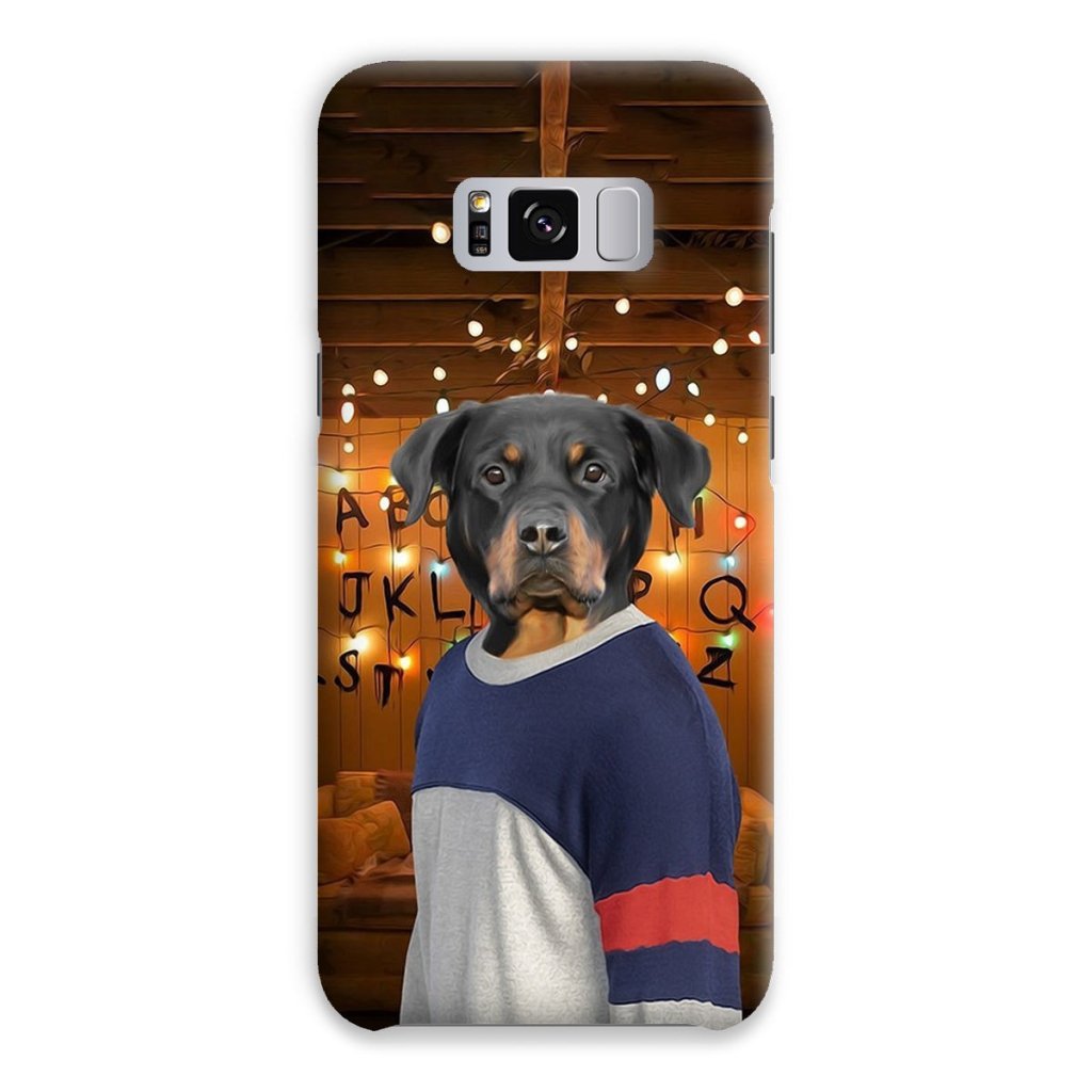 Pet Portraits | The Lucas (Stranger Things Inspired): Custom Pet Phone Case | Paw & Glory