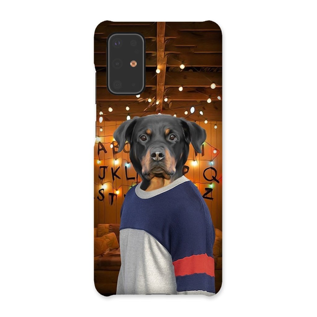 Pet Portraits | The Lucas (Stranger Things Inspired): Custom Pet Phone Case | Paw & Glory