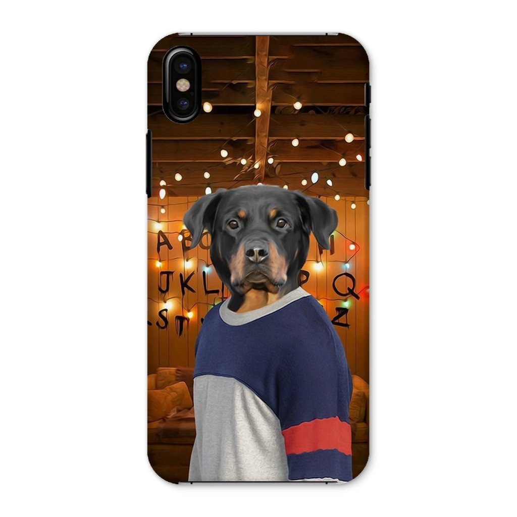Pet Portraits | The Lucas (Stranger Things Inspired): Custom Pet Phone Case | Paw & Glory