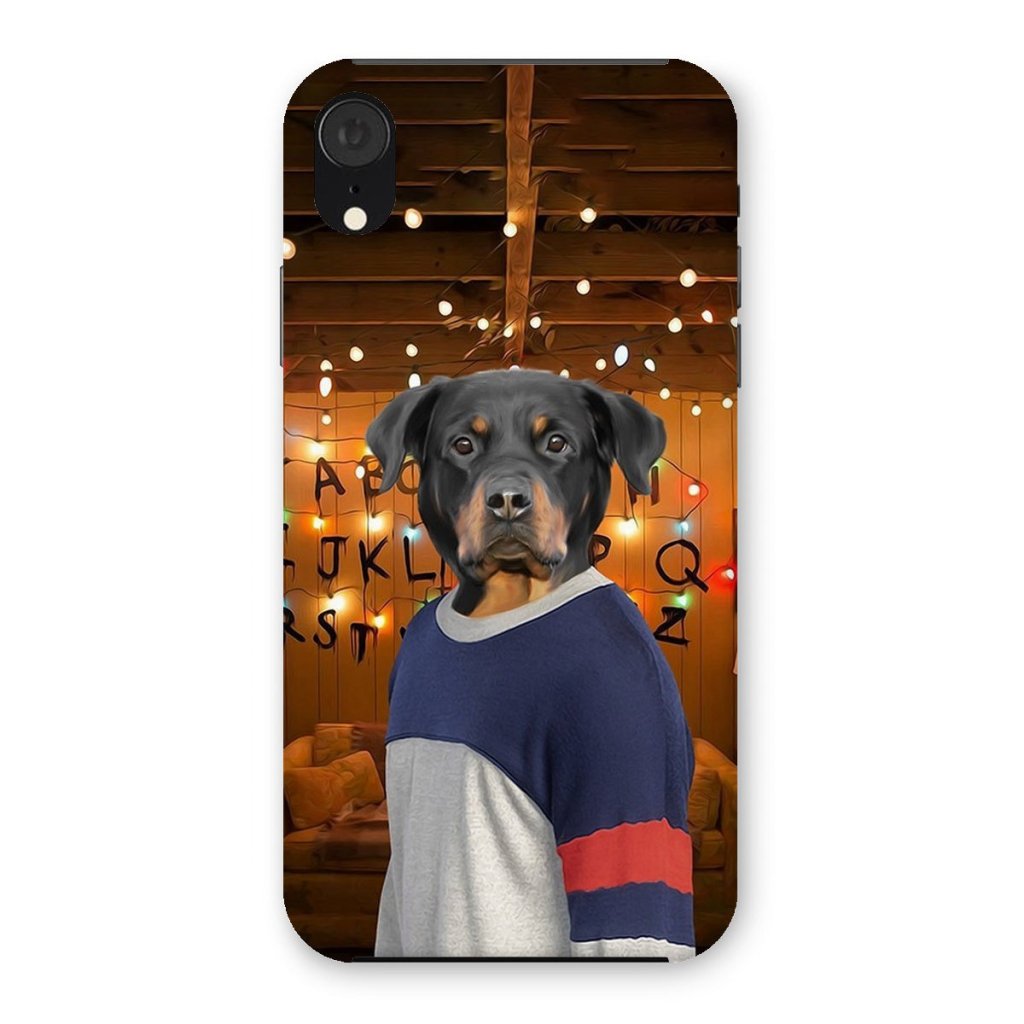 Pet Portraits | The Lucas (Stranger Things Inspired): Custom Pet Phone Case | Paw & Glory
