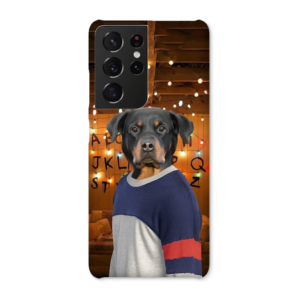 Pet Portraits | The Lucas (Stranger Things Inspired): Custom Pet Phone Case | Paw & Glory