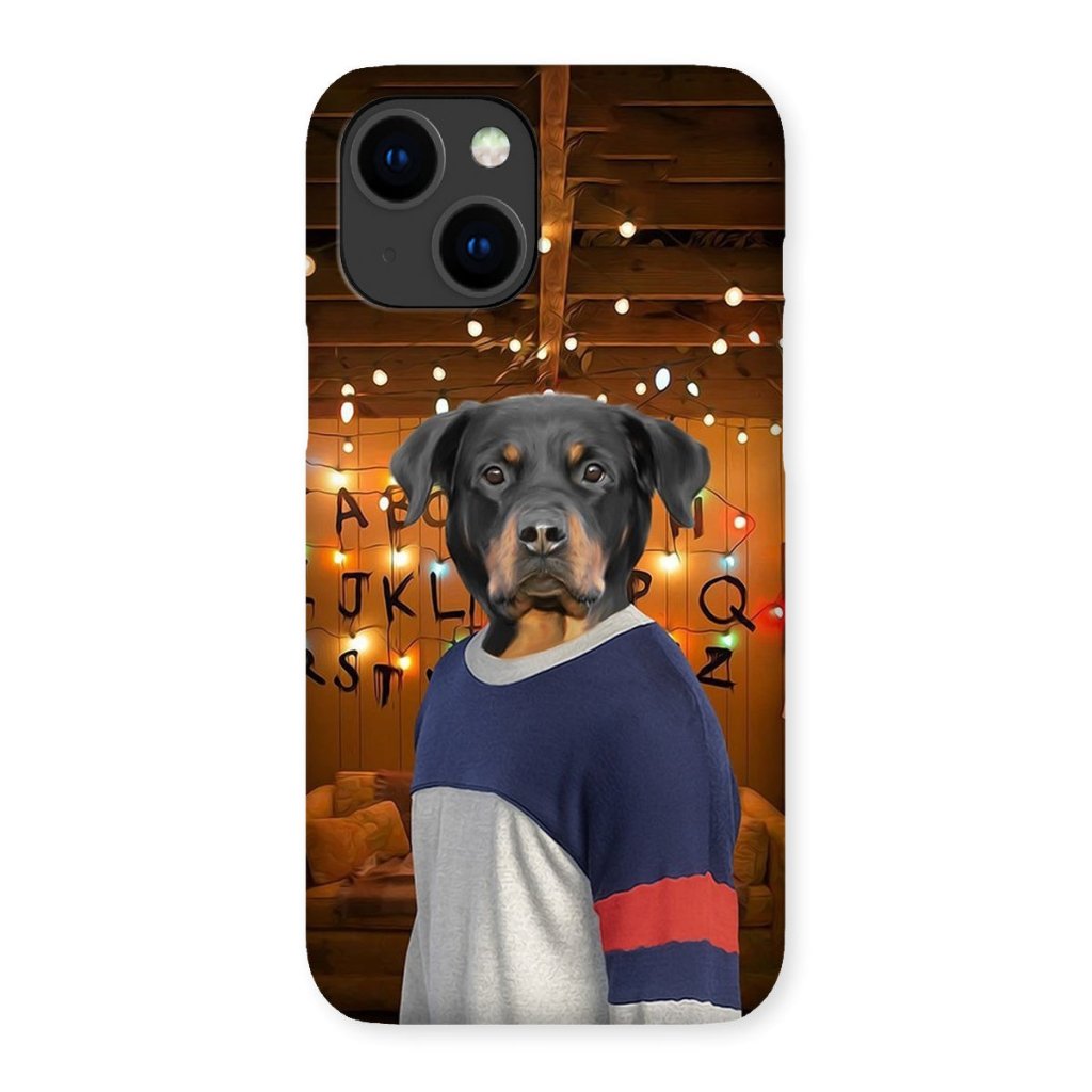Pet Portraits | The Lucas (Stranger Things Inspired): Custom Pet Phone Case | Paw & Glory