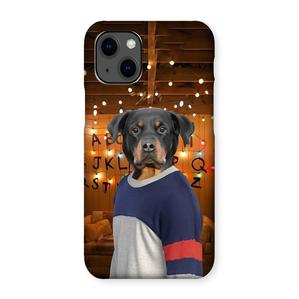 Pet Portraits | The Lucas (Stranger Things Inspired): Custom Pet Phone Case | Paw & Glory