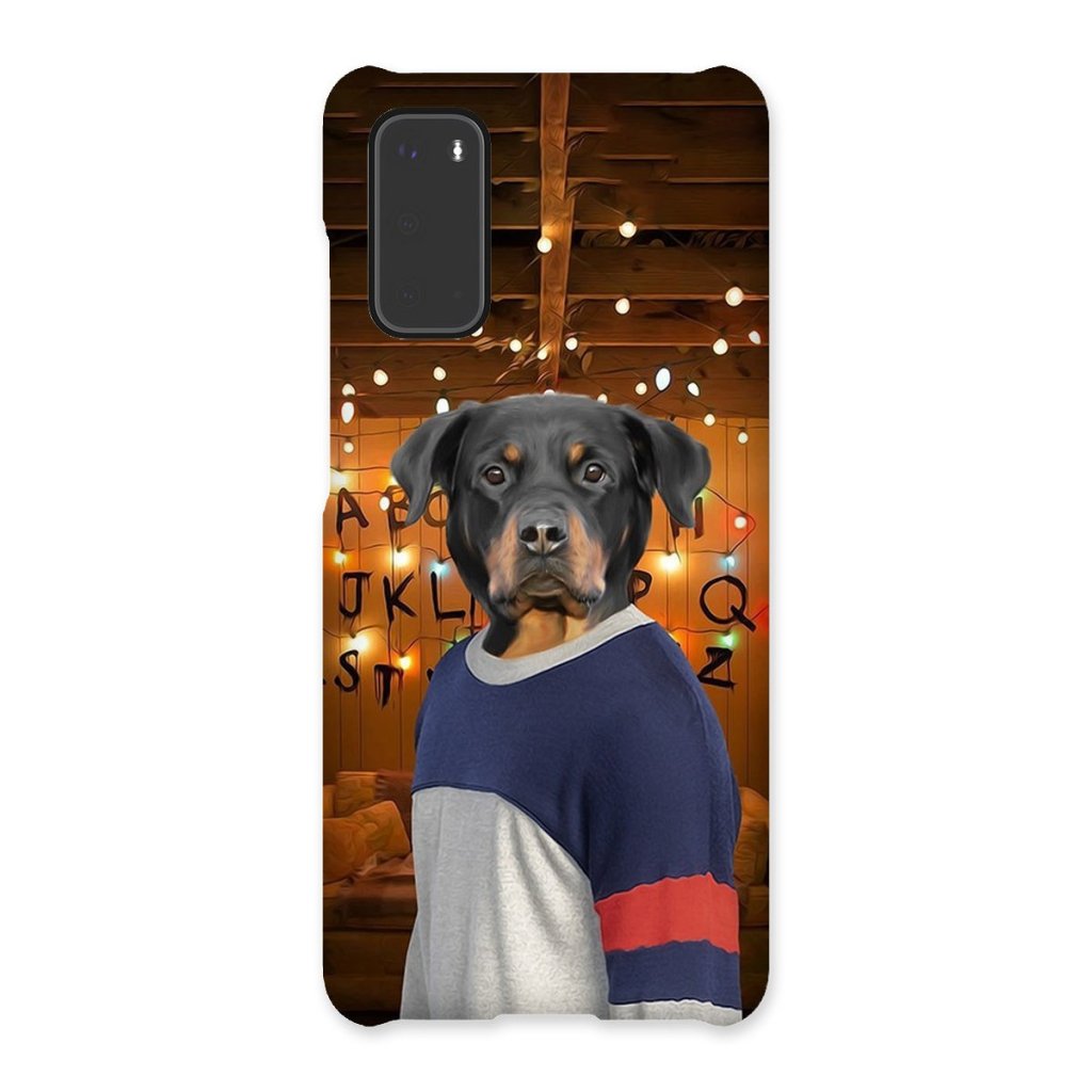 Pet Portraits | The Lucas (Stranger Things Inspired): Custom Pet Phone Case | Paw & Glory