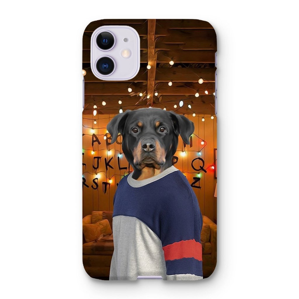 Pet Portraits | The Lucas (Stranger Things Inspired): Custom Pet Phone Case | Paw & Glory