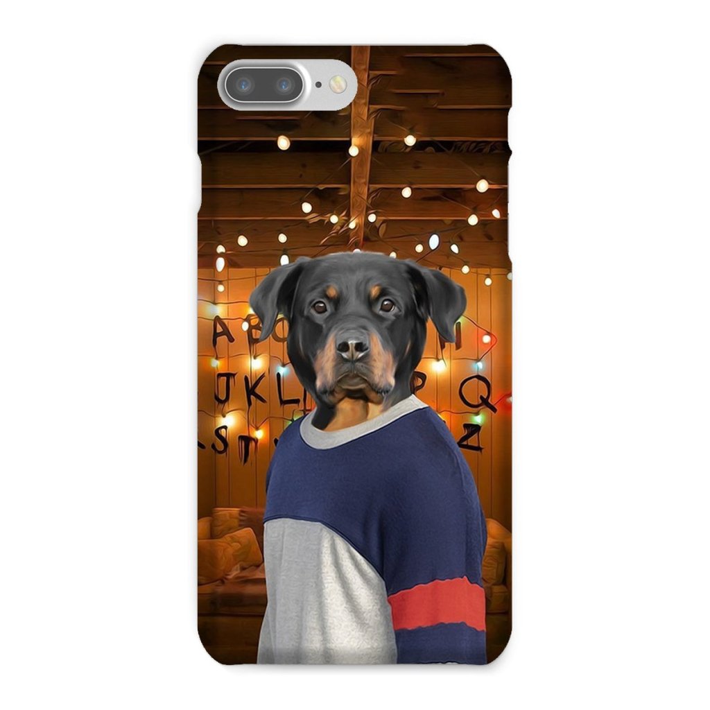 Pet Portraits | The Lucas (Stranger Things Inspired): Custom Pet Phone Case | Paw & Glory
