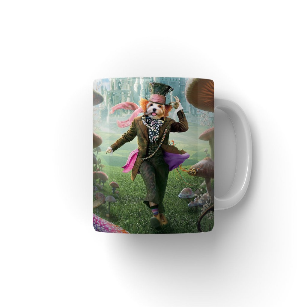Pet Portraits | The Mad Hatter: Custom Pet Coffee Mug | Paw & Glory