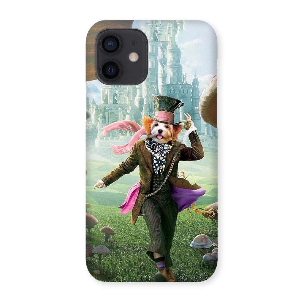 Pet Portraits | The Mad Hatter: Custom Pet Phone Case | Paw & Glory
