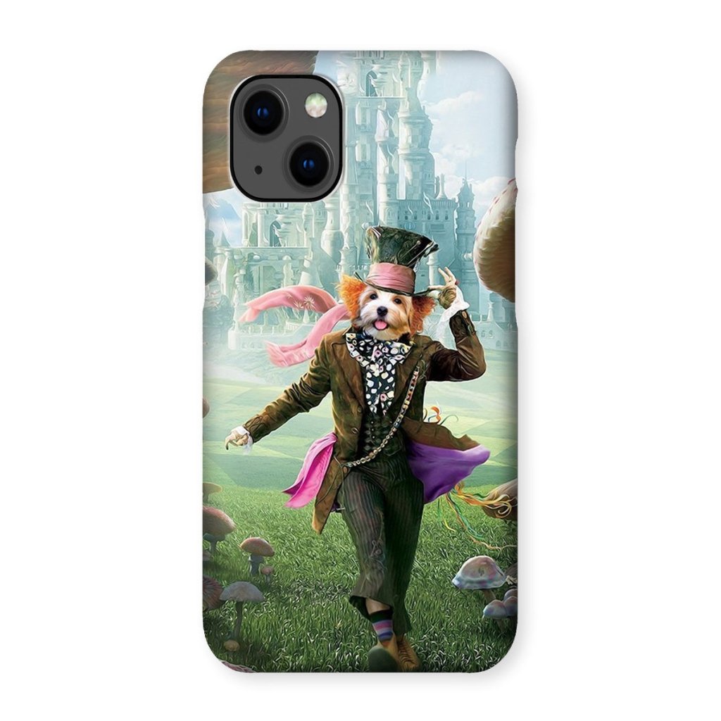 Pet Portraits | The Mad Hatter: Custom Pet Phone Case | Paw & Glory