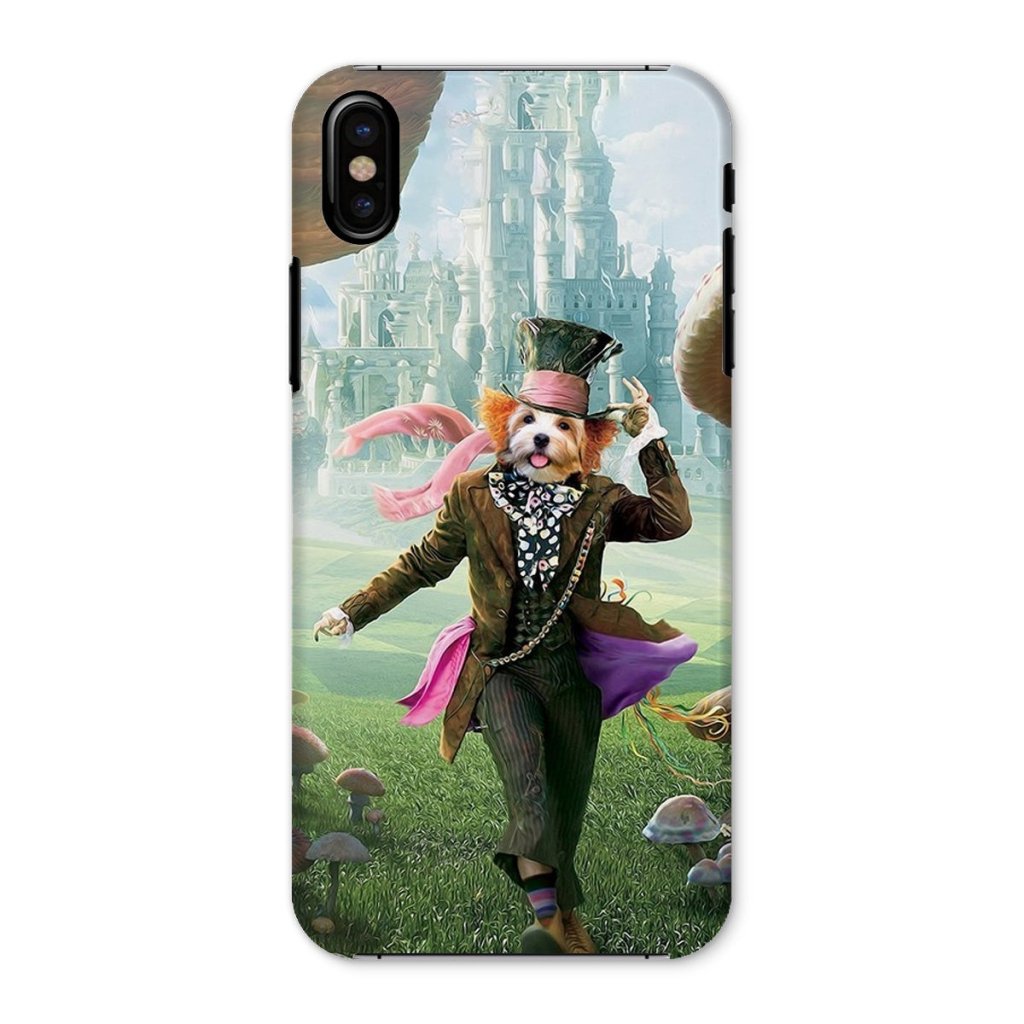 Pet Portraits | The Mad Hatter: Custom Pet Phone Case | Paw & Glory