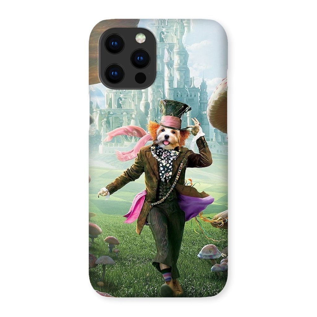 Pet Portraits | The Mad Hatter: Custom Pet Phone Case | Paw & Glory