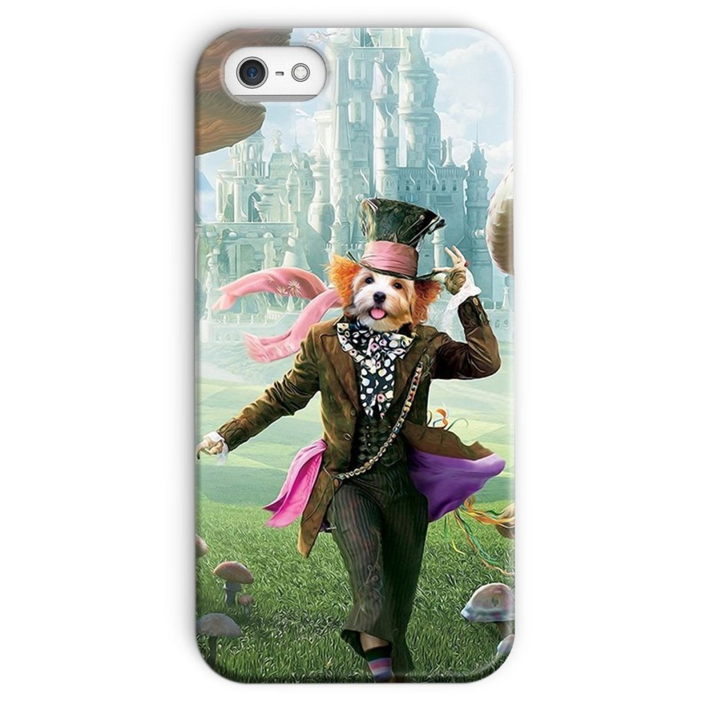 Pet Portraits | The Mad Hatter: Custom Pet Phone Case | Paw & Glory