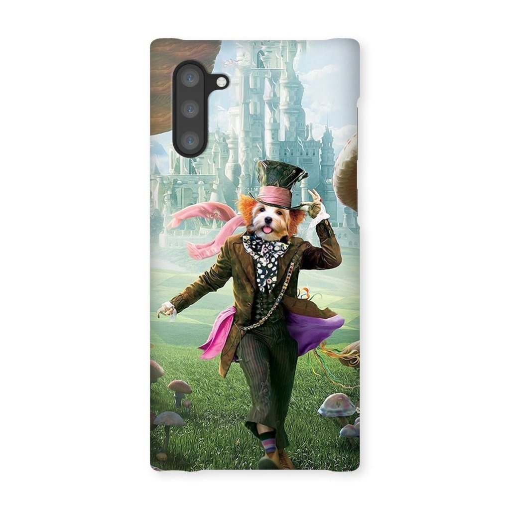 The Mad Hatter: Custom Pet Phone Case - Paw & Glory - Dog Portraits - Pet Portraits