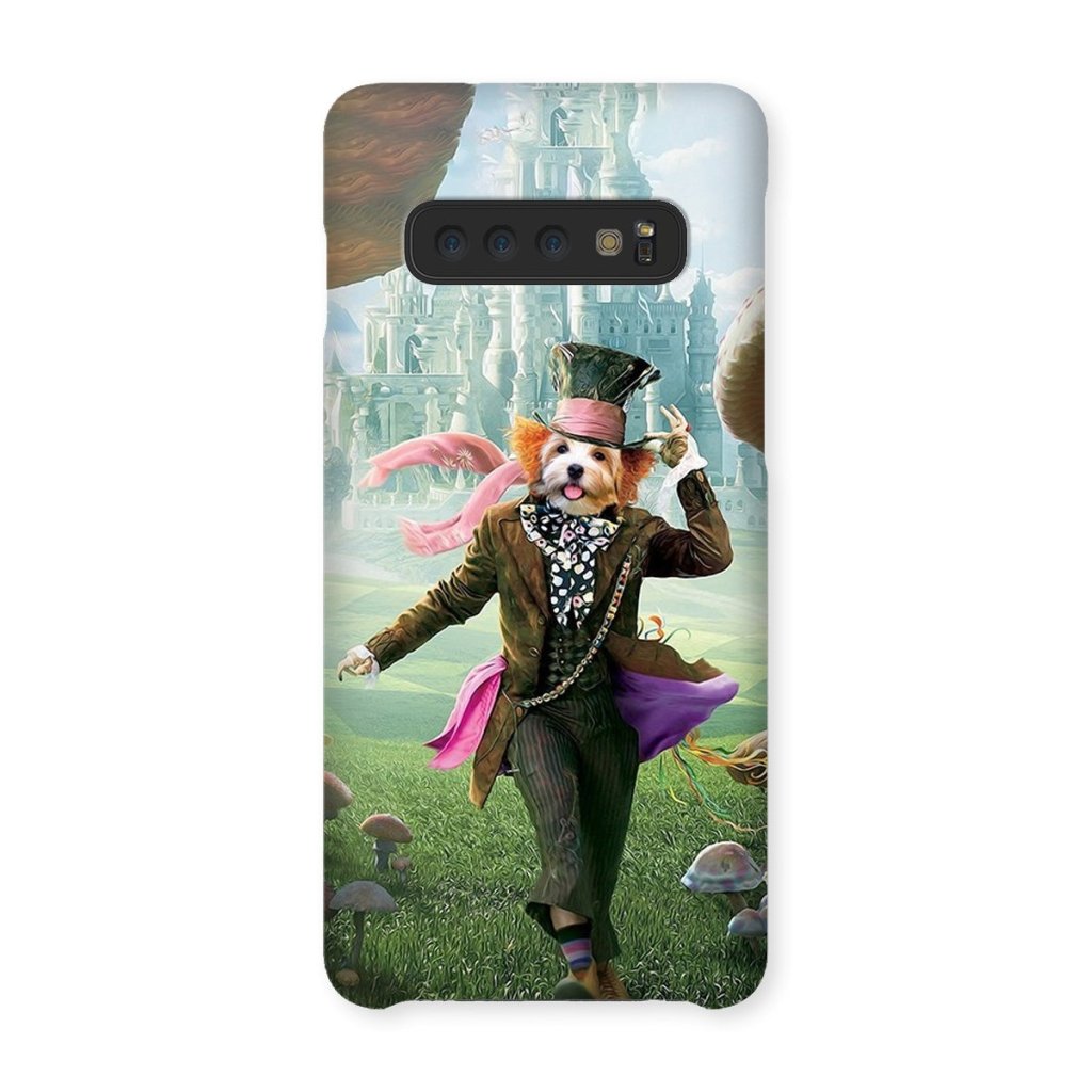 The Mad Hatter: Custom Pet Phone Case - Paw & Glory - Dog Portraits - Pet Portraits