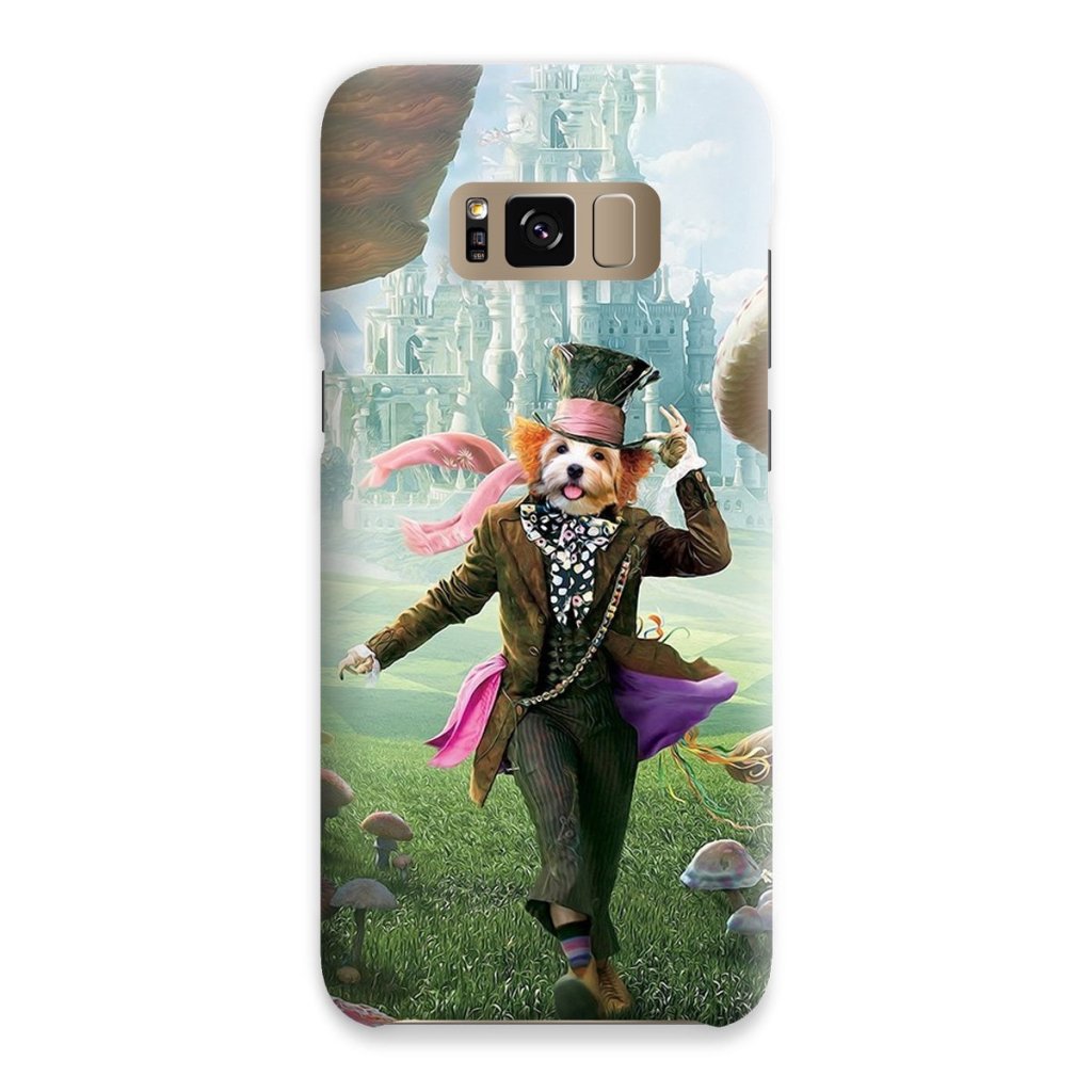 Pet Portraits | The Mad Hatter: Custom Pet Phone Case | Paw & Glory