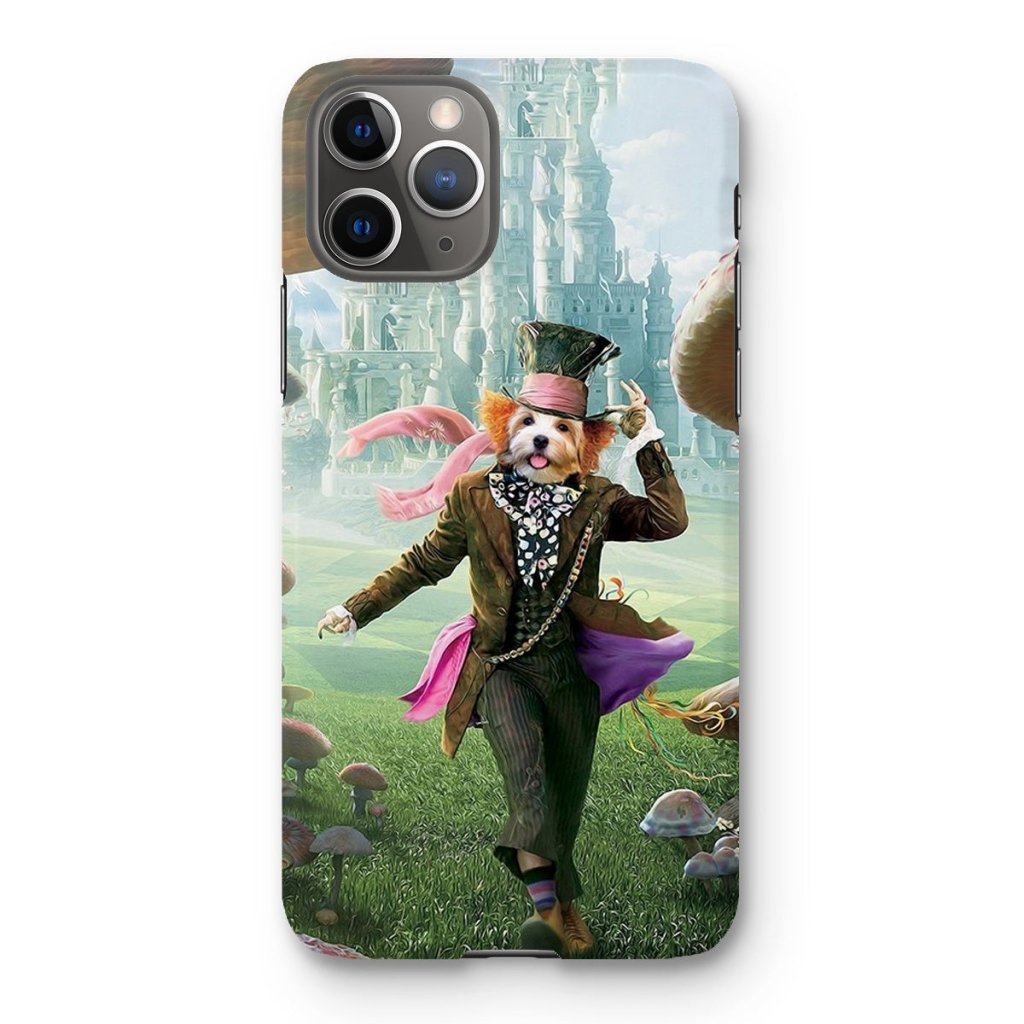 Pet Portraits | The Mad Hatter: Custom Pet Phone Case | Paw & Glory
