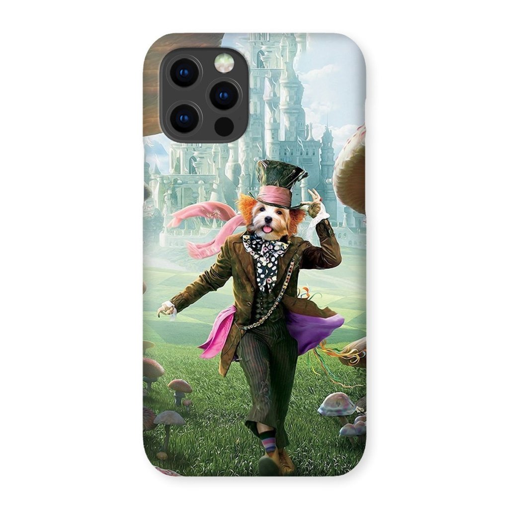 Pet Portraits | The Mad Hatter: Custom Pet Phone Case | Paw & Glory