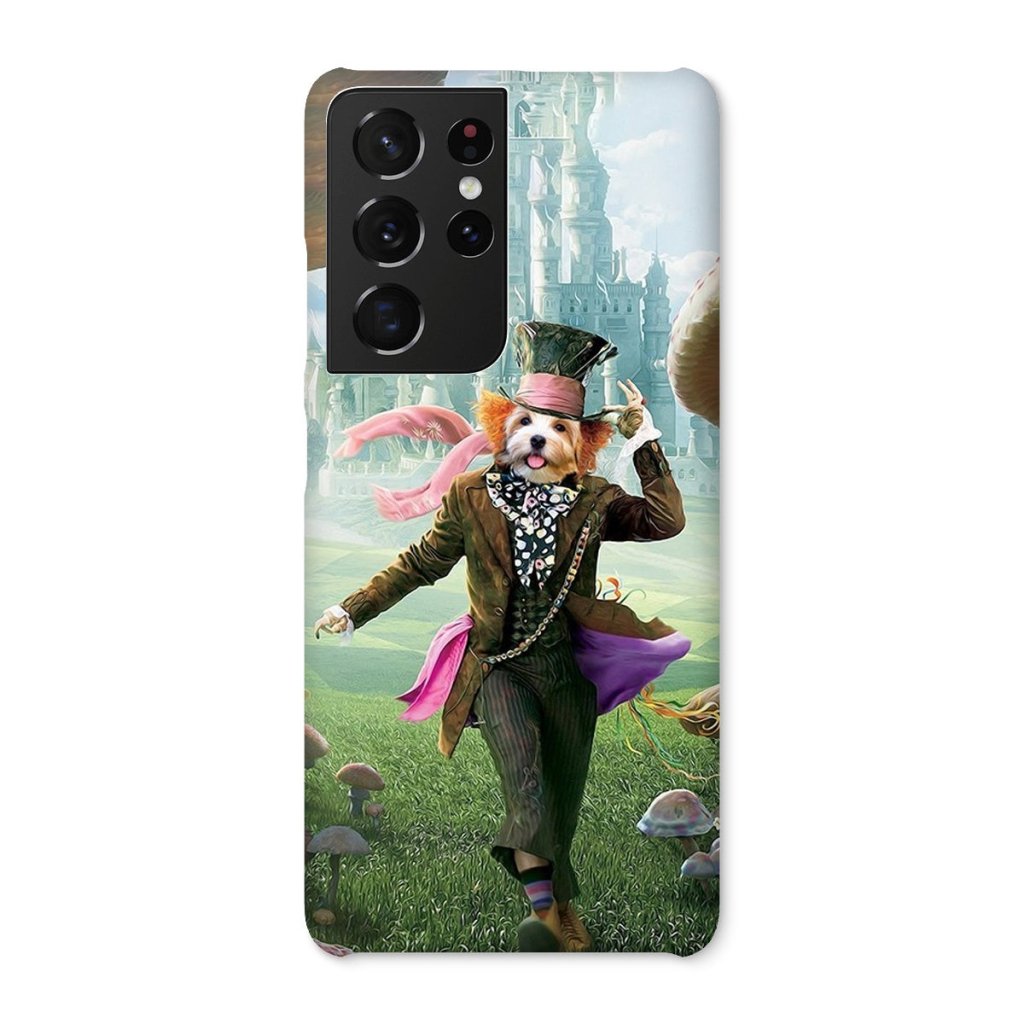 Pet Portraits | The Mad Hatter: Custom Pet Phone Case | Paw & Glory