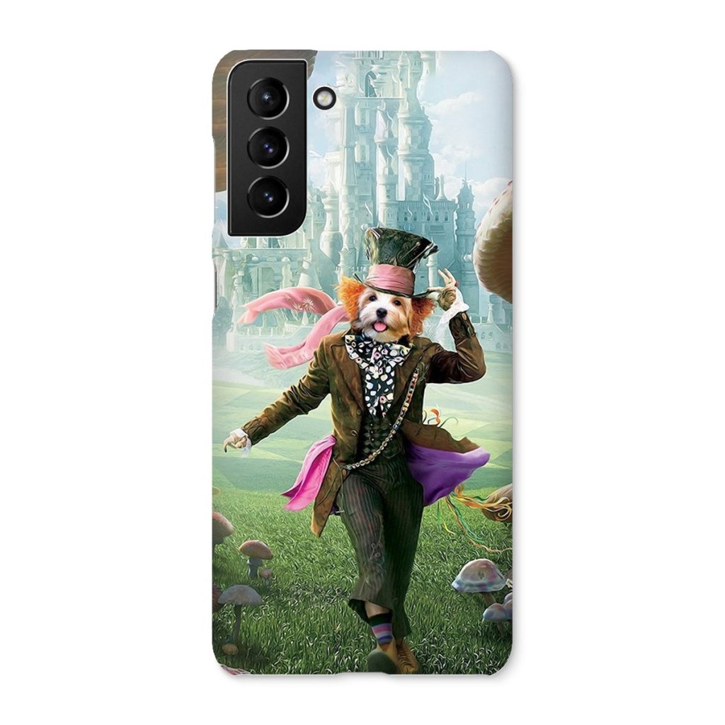 Pet Portraits | The Mad Hatter: Custom Pet Phone Case | Paw & Glory