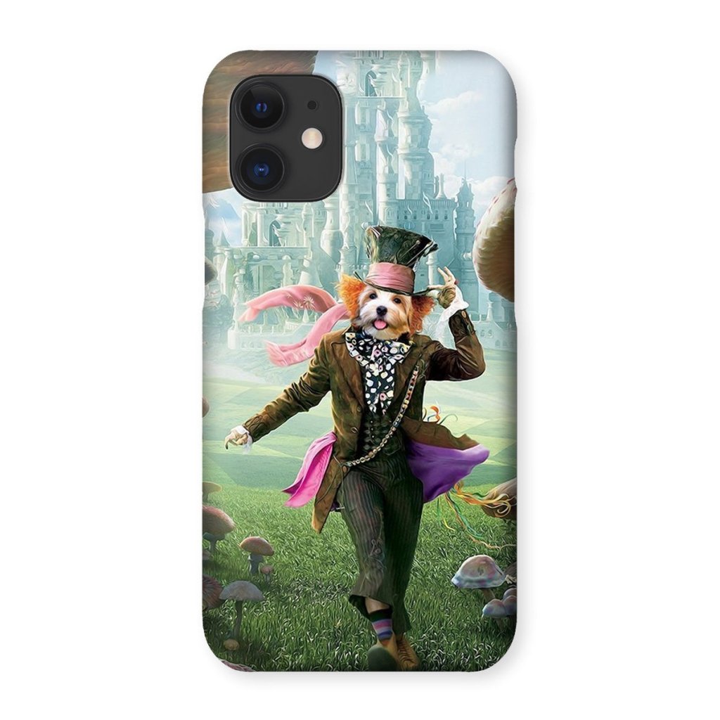 Pet Portraits | The Mad Hatter: Custom Pet Phone Case | Paw & Glory