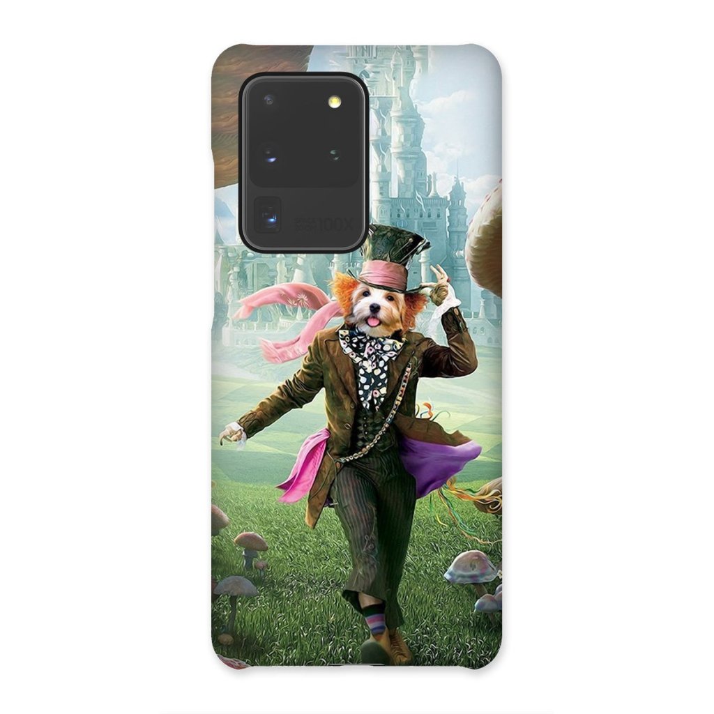 Pet Portraits | The Mad Hatter: Custom Pet Phone Case | Paw & Glory