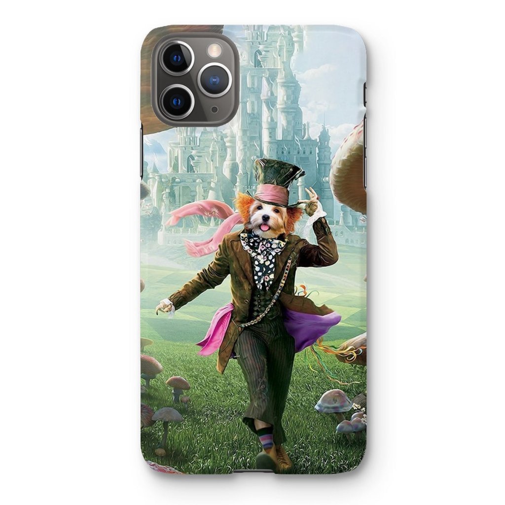Pet Portraits | The Mad Hatter: Custom Pet Phone Case | Paw & Glory