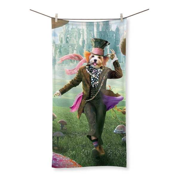 Whimsical Tea Party Host Custom Pet Towel | Pet Lover Gift | Paw & Glory