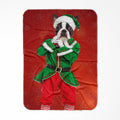 The Male Elf: Custom Pet Blanket