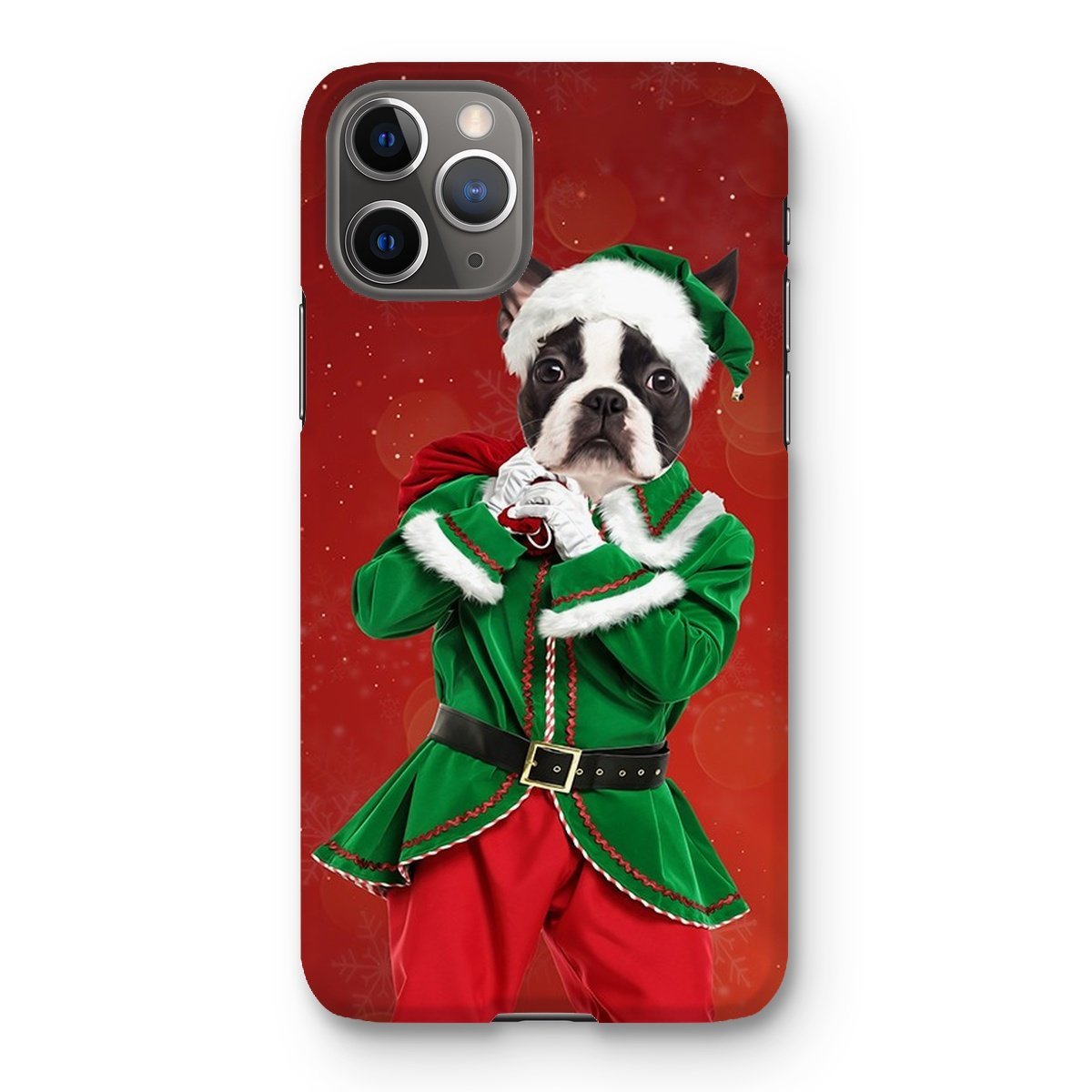 Pet Portraits | The Male Elf: Custom Pet Phone Case | Paw & Glory