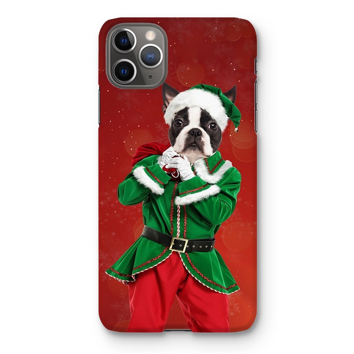 Pet Portraits | The Male Elf: Custom Pet Phone Case | Paw & Glory