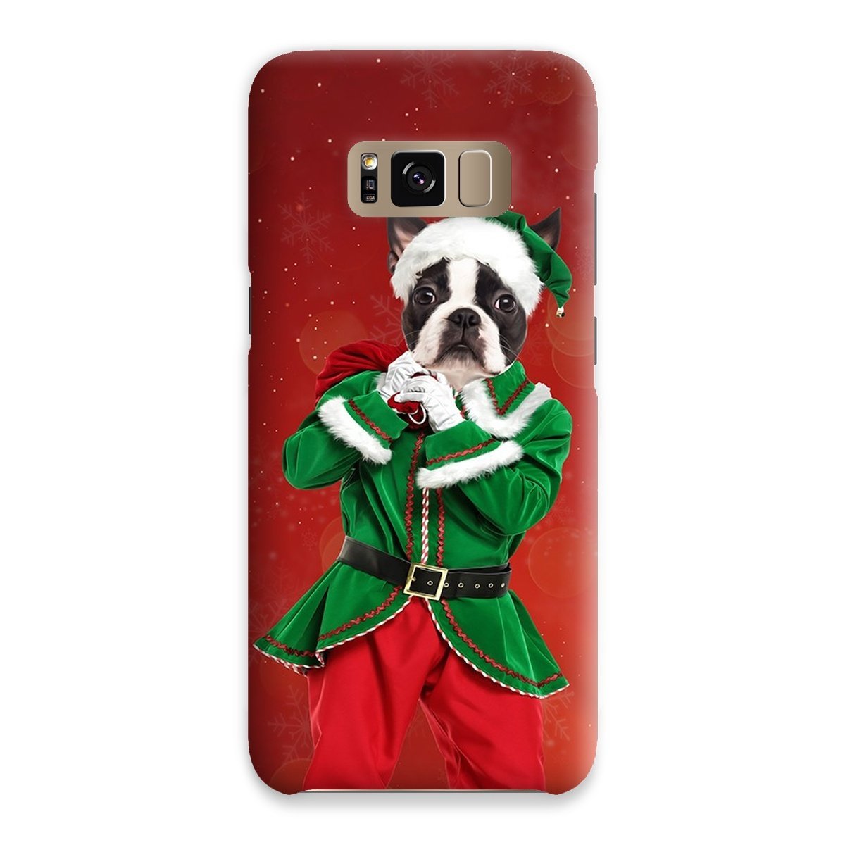 Pet Portraits | The Male Elf: Custom Pet Phone Case | Paw & Glory