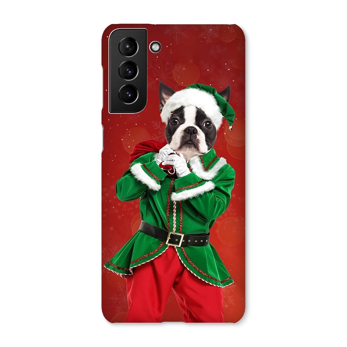 Pet Portraits | The Male Elf: Custom Pet Phone Case | Paw & Glory