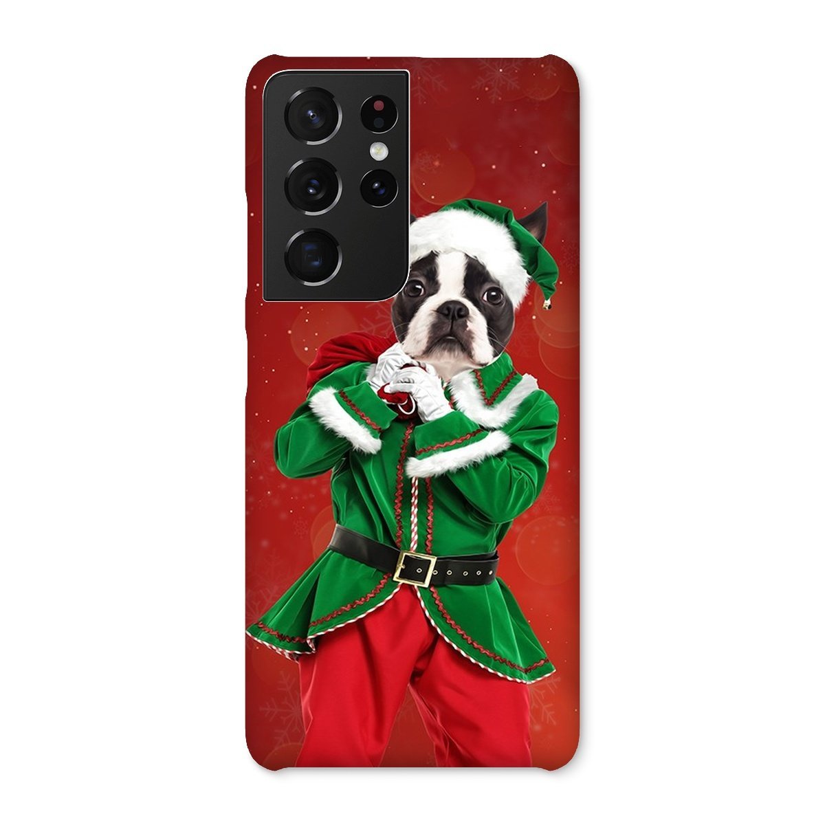 Pet Portraits | The Male Elf: Custom Pet Phone Case | Paw & Glory