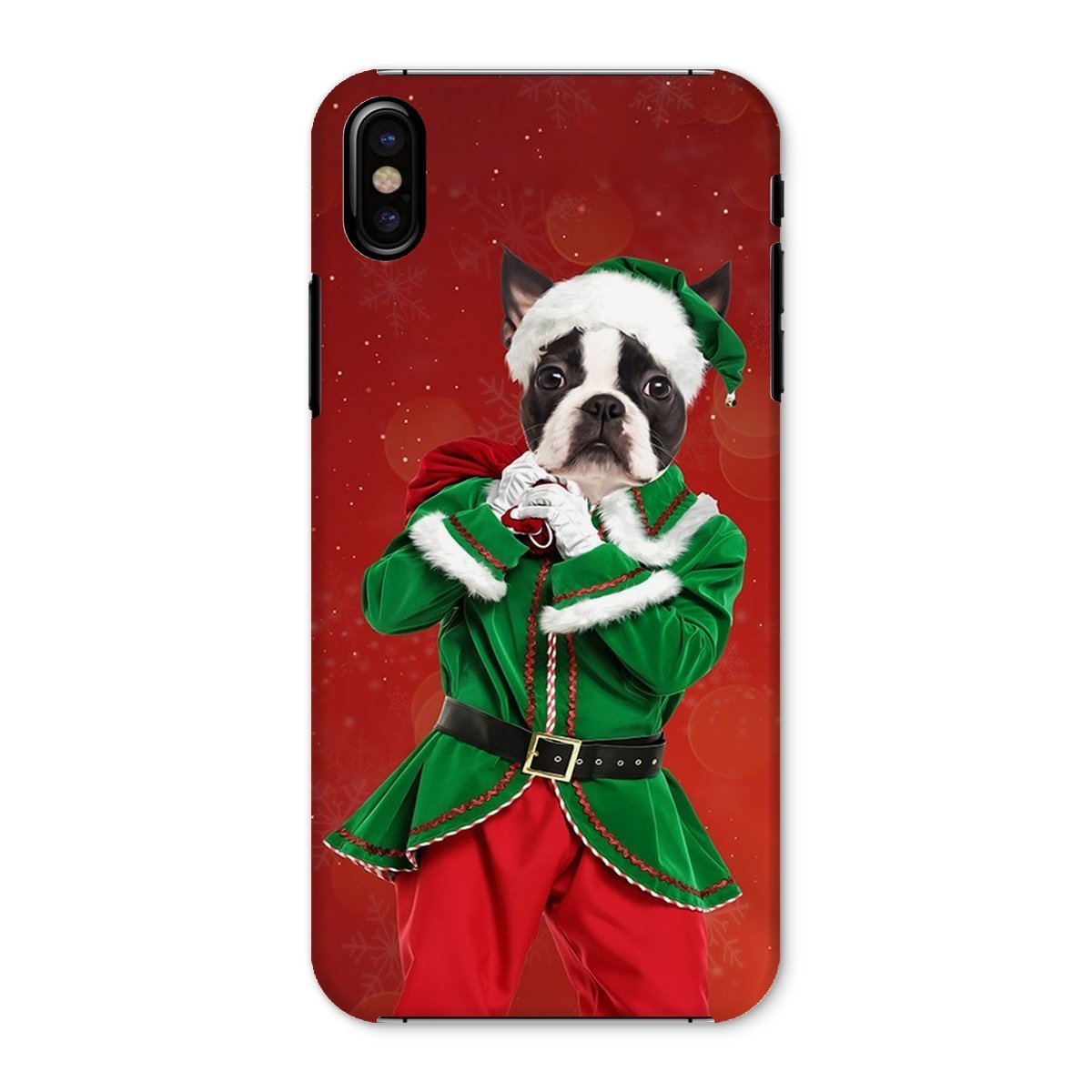 Pet Portraits | The Male Elf: Custom Pet Phone Case | Paw & Glory