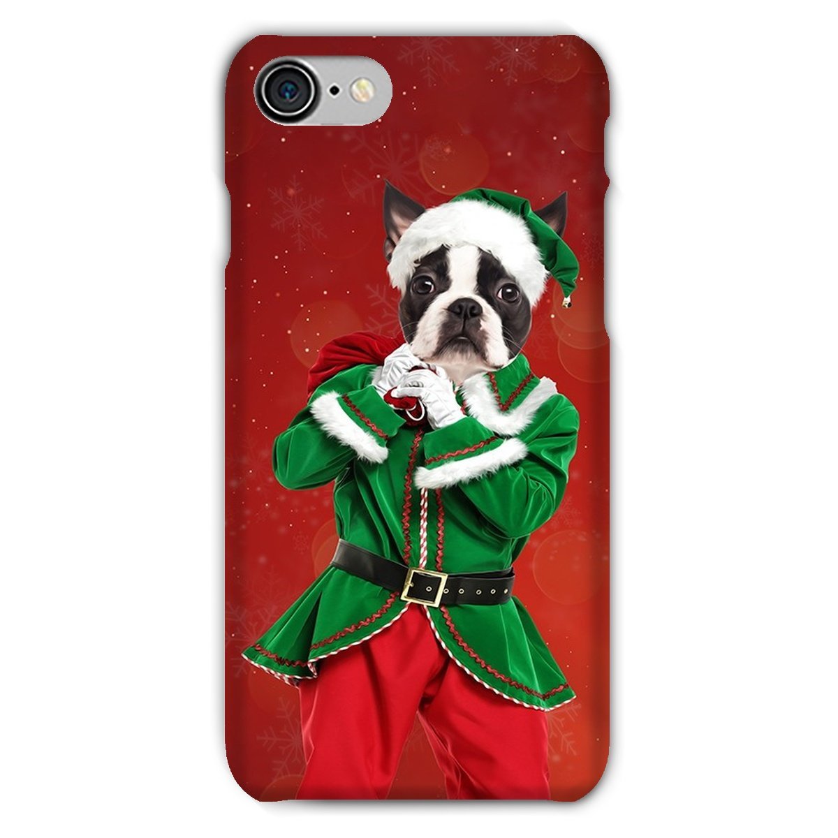 Pet Portraits | The Male Elf: Custom Pet Phone Case | Paw & Glory